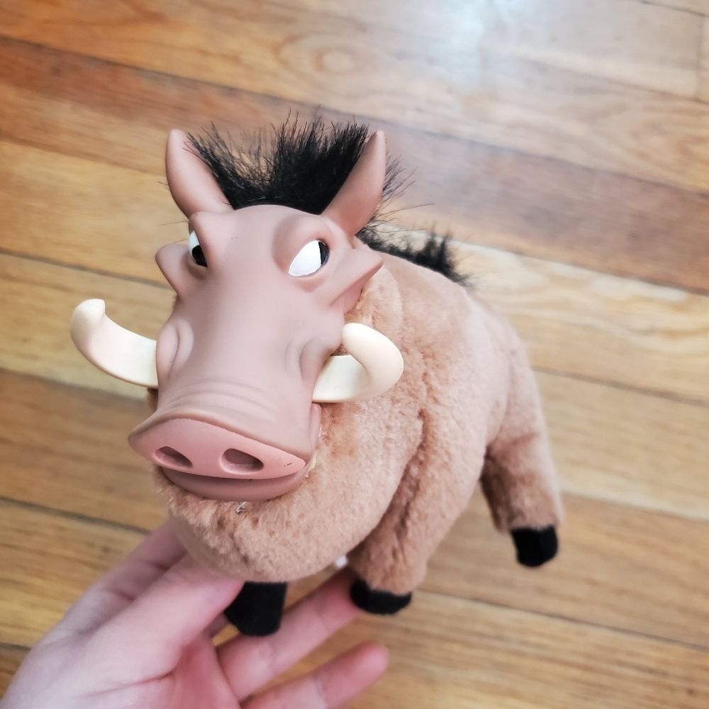 Vintage Walt Disney lion king‎ Pumbaa plush